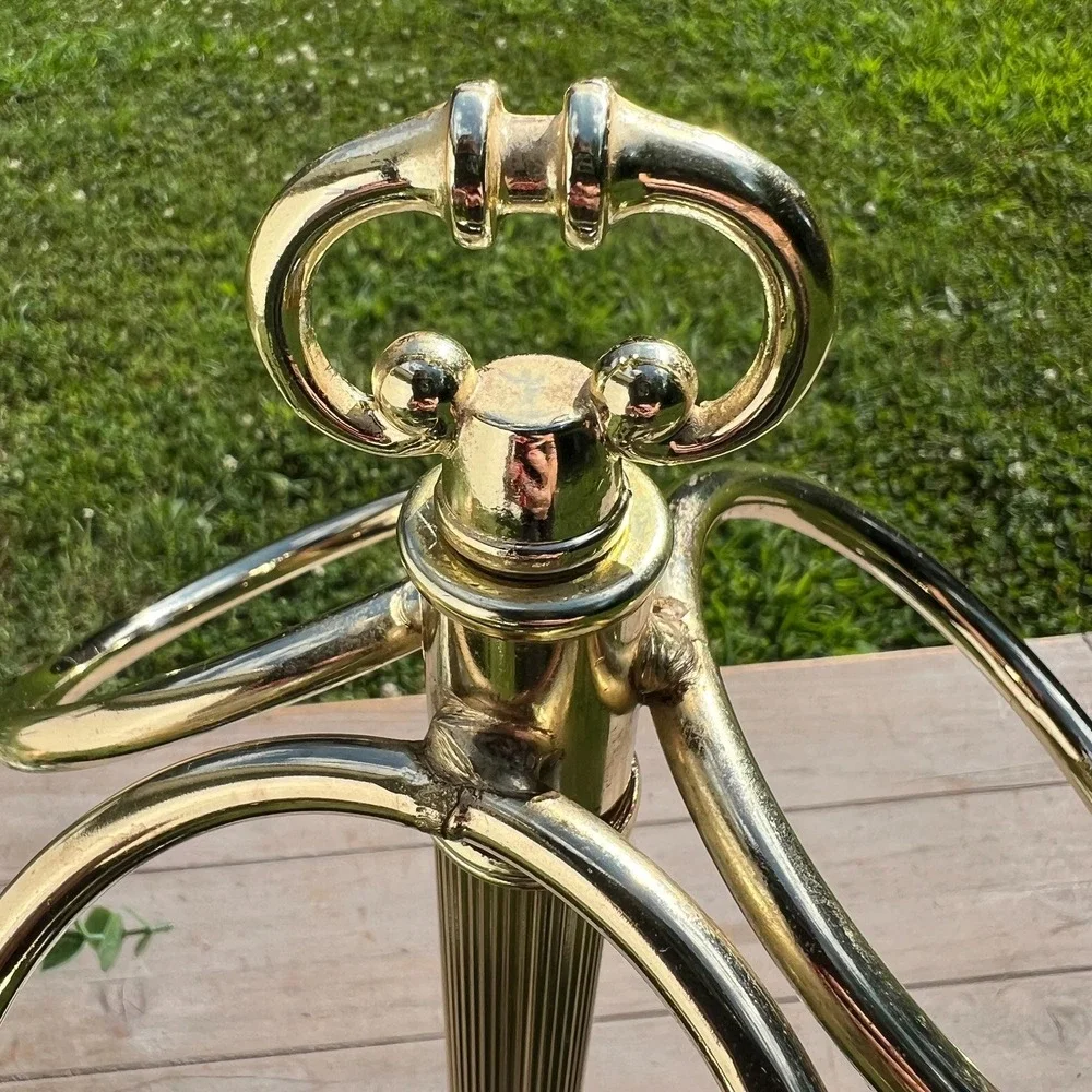 Vintage Marble Hand Towel Holder Stand